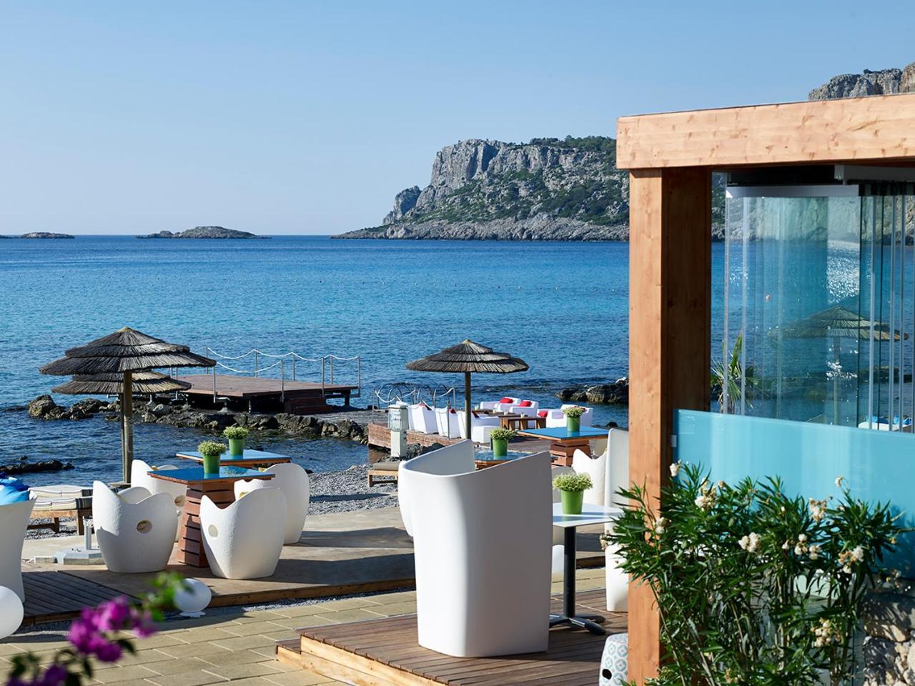 Aquagrand Exclusive Deluxe Resort Lindos - Adults Only Buitenkant foto